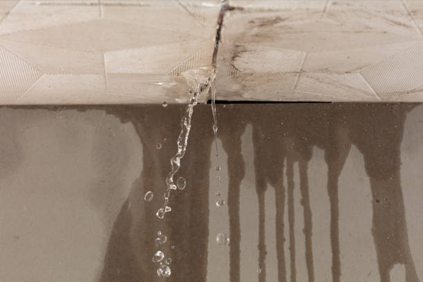 Professional Structural Drying technician working in Glidden, TX